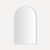 Arch Framed Mirror, 20" x 33" x 1-3/4", Polished SS