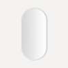 Pill Metal Mirror, 20" x 40" x 1-3/4", Polished SS