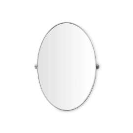 Pivot Metal Mirror, 24" x 36" x 2-11/16", Polished Stainless Steel