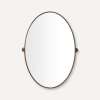 Pivot Metal Mirror, 24" x 36" x 2-11/16", Antique Bronze