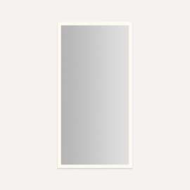 Statuesque Lighted Mirror, 86" x 44" x 1-3/4", Perimeter Light Pattern, Warm White (3000K), Dimmable