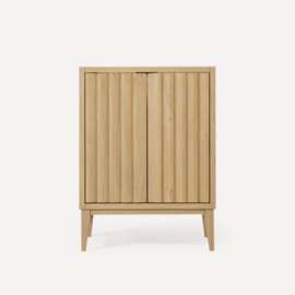 Sinca Vanity, 24" x 32-7/8" x 21-1/2", White Oak, No Vanity Top