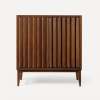 Sinca Vanity, 30" x 32-7/8" x 21-1/2", Walnut, No Vanity Top