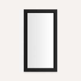 Main Line Cabinet, 16" x 30" x 4", Bryn Mawr Frame, Brushed Black, Electric Upgrade