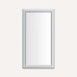 Main Line Cabinet, 16" x 30" x 4", Bryn Mawr Frame, Chrome, Electric Upgrade