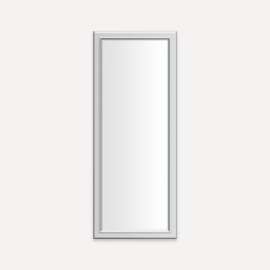 Main Line Cabinet, 16" x 40" x 4", Bryn Mawr Frame, Chrome, Electric Upgrade