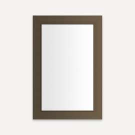 Main Line Cabinet, 20" x 30" x 4", Merion Frame, Brushed Bronze