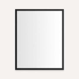 Main Line Cabinet, 24" x 30" x 4", Rosemont Frame, Brushed Black, Electric Upgrade