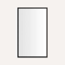 Main Line Cabinet, 24" x 40" x 4", Rosemont Frame, Brushed Black, Electric Upgrade