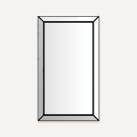 Murray Hill Cabinet, Facet, 24" x 41" x 4", Matte Black