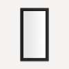 Main Line Mirror, 16" x 30" x 1-1/8", Bryn Mawr Frame, Brushed Black