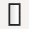 Main Line Mirror, 16" x 30" x 1-1/16", Merion Frame, Brushed Black