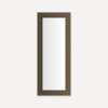 Main Line Mirror, 16" x 40" x 1-1/16", Merion Frame, Brushed Bronze