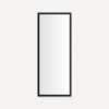 Main Line Mirror, 16" x 40" x 1-3/8", Rosemont Frame, Brushed Black