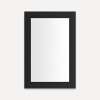 Main Line Mirror, 20" x 30" x 1-1/16", Merion Frame, Brushed Black