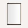 Main Line Mirror, 20" x 30" x 1-3/8", Rosemont Frame, Brushed Bronze