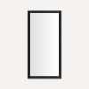 Main Line Mirror, 20" x 40" x 1-1/8", Bryn Mawr Frame, Brushed Black
