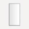 Main Line Mirror, 20" x 40" x 1-3/8", Rosemont Frame, Chrome