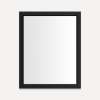 Main Line Mirror, 24" x 30" x 1-1/8", Bryn Mawr Frame, Brushed Black