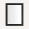 Main Line Mirror, 24" x 30" x 1-1/16", Merion Frame, Brushed Black