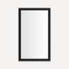 Main Line Mirror, 24" x 40" x 1-1/8", Bryn Mawr Frame, Brushed Black