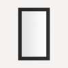 Main Line Mirror, 24" x 40" x 1-1/16", Merion Frame, Brushed Black