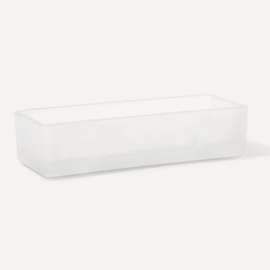Glass Bin, Large, 3-1/4" x 8-1/2"