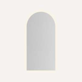 Presence Arch Cabinet, 20" x 40" x 4", Inside Perimeter Lit, TUN Lighting, Warm White (2700K) to Cool White (5600K), Dimmable, Interior Lighting, Electrical Outlets, USB Charging Ports, Left Hinge
