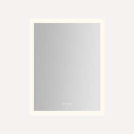 Instinct Lighted Mirror, 24" x 30" x 7/8", Rectangle, Perimeter Light Pattern, TUN Lighting, Warm White (2700K) to Cool White (5600K), Dimmable, Defogger