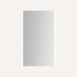 Instinct Lighted Mirror, 30" x 48" x 7/8", Rectangle, Edge Lit Light Pattern, TUN Lighting, Warm White (2700K) to Cool White (5600K), Dimmable, Defogger