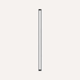 Tenor Lighting, Sconce, 1-3/8" x 30" x 1-3/4", Diamond, Matte Black, Tunable White (2700K - 5600K)
