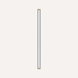 Tenor Lighting, Sconce, 1-3/8" x 30" x 1-3/4", Diamond, Brass, Tunable White (2700K - 5600K)