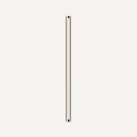 Tenor Lighting, Modular, 1-3/8" x 30" x 2", Fluted, Chrome, Dimmable, Warm White (3000K)