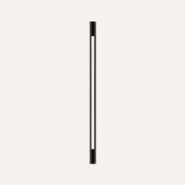 Tenor Lighting, Sconce, 1-3/8" x 30" x 1-9/16", Round, Matte Black, Tunable White (2700K - 5600K)