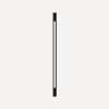 Tenor Lighting, Modular, 1-3/8" x 30" x 1-9/16", Round, Matte Black, Tunable White (2700K - 5600K)
