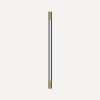Tenor Lighting, Modular, 1-3/8" x 30" x 1-9/16", Round, Brass, Tunable White (2700K - 5600K)