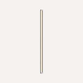 Tenor Lighting, Sconce, 1-3/8" x 36" x 1-3/4", Diamond, Polished Nickel, Dimmable, Warm White (3000K)