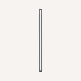 Tenor Lighting, Sconce, 1-3/8" x 36" x 1-3/4", Diamond, Matte Black, Tunable White (2700K - 5600K)