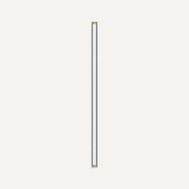 Tenor Lighting, Sconce, 1-3/8" x 36" x 1-3/4", Diamond, Brass, Tunable White (2700K - 5600K)