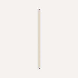 Tenor Lighting, Modular, 1-3/8" x 36" x 2", Fluted, Chrome, Dimmable, Warm White (3000K)