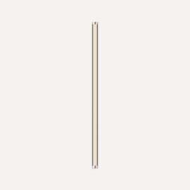 Tenor Lighting, Sconce, 1-3/8" x 36" x 2", Fluted, Polished Nickel, Dimmable, Warm White (3000K)