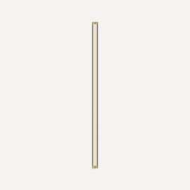 Tenor Lighting, Sconce, 1-3/8" x 36" x 2", Fluted, Brass, Dimmable, Warm White (3000K)