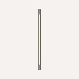 Tenor Lighting, Modular, 1-3/8" x 36" x 1-9/16", Round, Chrome, Dimmable, Warm White (3000K)