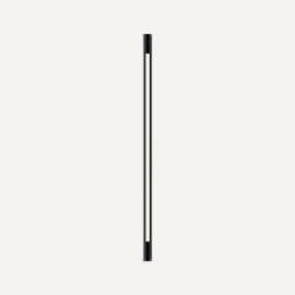 Tenor Lighting, Sconce, 1-3/8" x 36" x 1-9/16", Round, Matte Black, Tunable White (2700K - 5600K)
