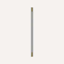 Tenor Lighting, Sconce, 1-3/8" x 36" x 1-9/16", Round, Brass, Tunable White (2700K - 5600K)