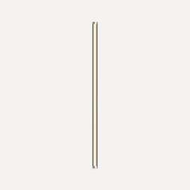 Tenor Lighting, Sconce, 1-3/8" x 40" x 1-3/4", Diamond, Polished Nickel, Dimmable, Warm White (3000K)