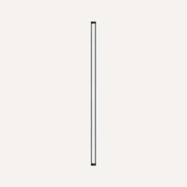 Tenor Lighting, Sconce, 1-3/8" x 40" x 1-3/4", Diamond, Matte Black, Tunable White (2700K - 5600K)