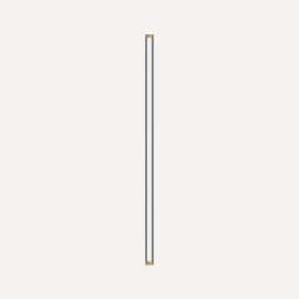 Tenor Lighting, Sconce, 1-3/8" x 40" x 1-3/4", Diamond, Brass, Tunable White (2700K - 5600K)