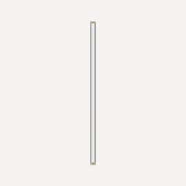 Tenor Lighting, Sconce, 1-3/8" x 40" x 2", Fluted, Brass, Tunable White (2700K - 5600K)