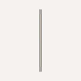 Tenor Lighting, Sconce, 1-3/8" x 40" x 1-9/16", Round, Polished Nickel, Dimmable, Warm White (3000K)